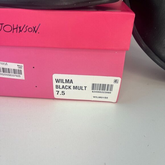 Betsey Johnson Wilma Black Plaid Booties Size 7.5 Ladies Eclectic Western Animal - Picture 11 of 12